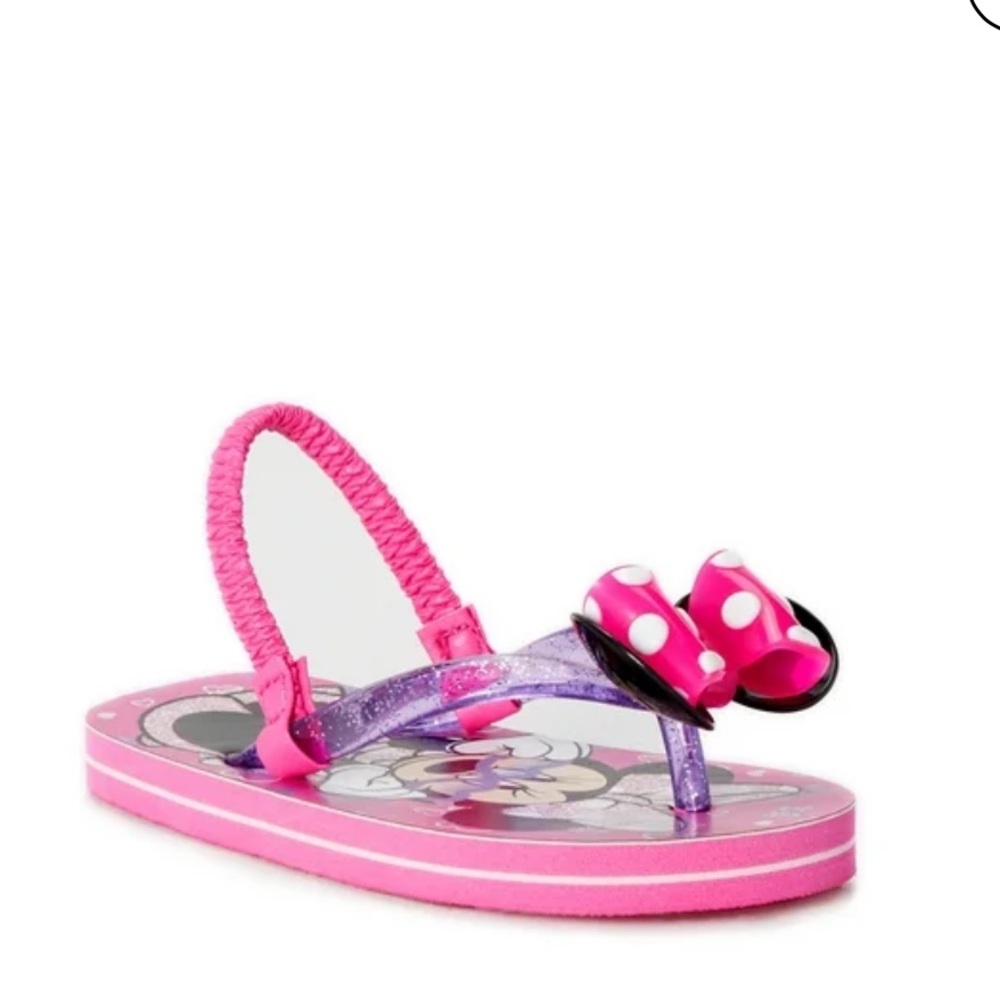 Kids Pink Minnie Mouse Sandals